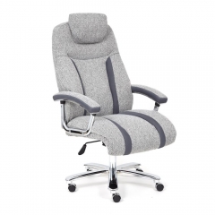 Кресло Tetchair TRUST ткань, серый/серый, MJ190-21/TW-12