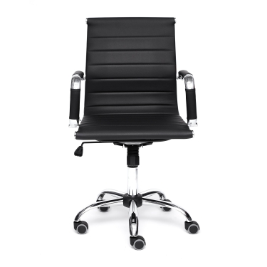 Кресло Tetchair URBAN-LOW кож/зам, черный, 36-6