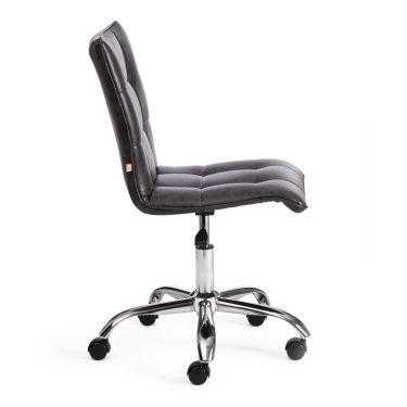 Кресло Tetchair ZERO кож/зам, серый, 2 TONE/06 перф.