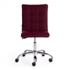 Кресло Tetchair ZERO ткань/кож/зам, бордо, TW13/36-7