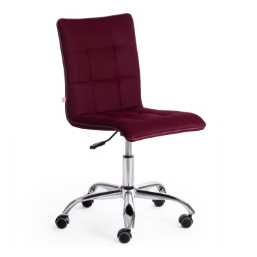 Кресло Tetchair ZERO ткань/кож/зам, бордо, TW13/36-7