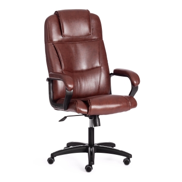 Кресло Tetchair BERGAMO 22 кож/зам, коричневый, 2 TONE
