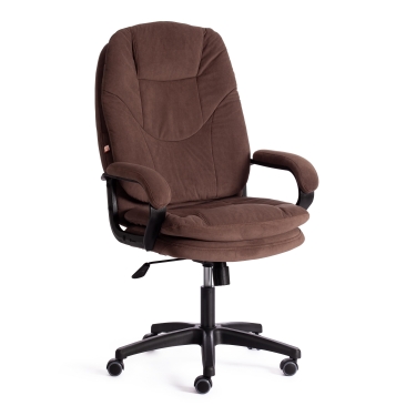 Кресло Tetchair COMFORT LT 22 флок , коричневый, 6