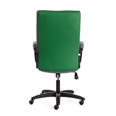 Кресло Tetchair TRENDY 22 кож/зам/ткань, зеленый/серый, 36-001/12