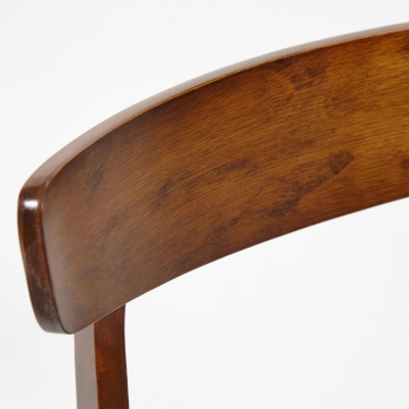 Стул Tetchair CT 8804 Rabat с мягким сиденьем дерево гевея, 52,546,578см, Темный Дуб, ткань бежевая FG22616-16