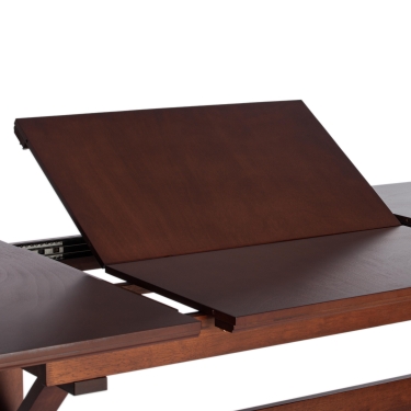 Стол Tetchair VEGAS mod. T-404E Темный орех HN GLAZE