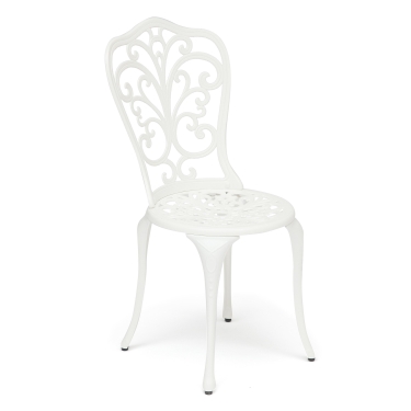 Комплект Tetchair Secret De Maison Romance стол +2 стула алюминиевый сплав, D60/H67, 53х41х89см, butter white