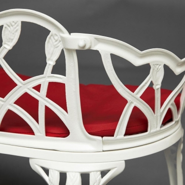 Скамья Tetchair Secret De Maison Strauss Штраус + подушка алюминиевый сплав, 995676, butter white