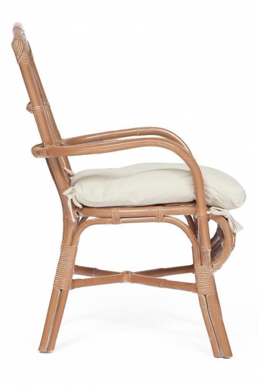 Кресло Tetchair Secret De Maison Levy натуральный ротанг, 60х62х95см, натуральный/white wash