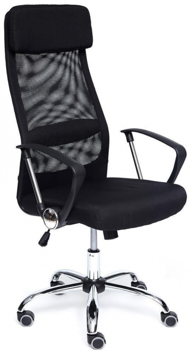 Кресло Tetchair PROFIT ткань, черный/черный