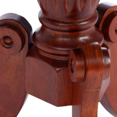 Стол Tetchair MEEN MO-ET дерево гевея/мдф, 59х59х55см, MAF Brown