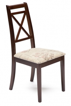 Стул Tetchair Picasso PC-SC дерево гевея, 45х53х97см, MAF Brown, ткань Прованс 11