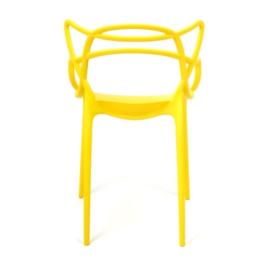 Стул Tetchair Cat Chair mod. 028 пластик, 54,55684см, желтый, 037
