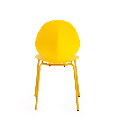 Стул Tetchair EBAY mod 03 металл/пластик, 52x46x83.5, желтый