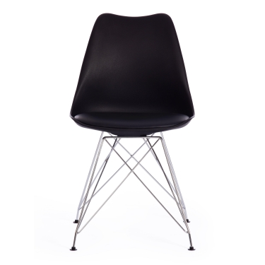 Стул Tetchair TULIP IRON CHAIR mod.EC-123 металл/пластик, 54,54883,5см, черный