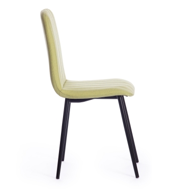 Стул ARC Tetchair ARC ткань/металл, 46 х 52 х 88 см, фисташковый 64/черный