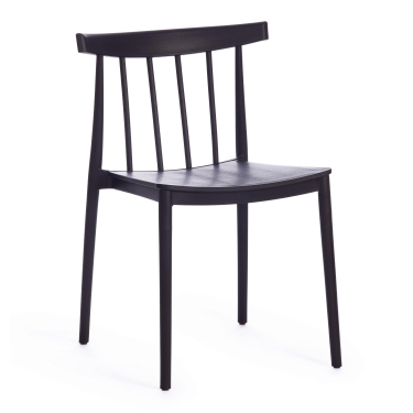 Стул Tetchair FERMA mod. 707 пластик, 50 х 51 х 76 см, Black черный