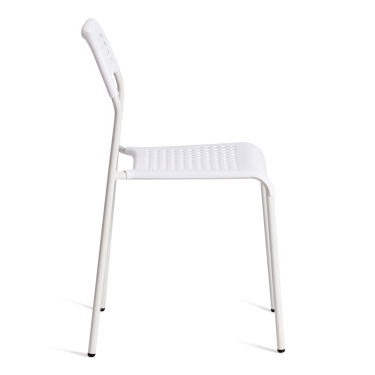 Стул Tetchair ADDE mod. C-049 металл/пластик, 39 х 49 х 78 см, White белый