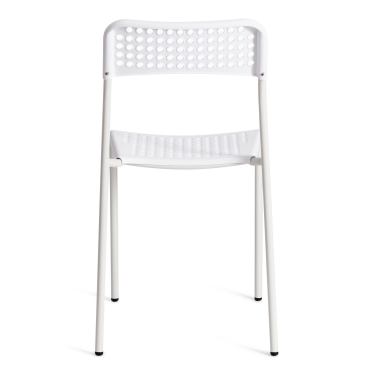 Стул Tetchair ADDE mod. C-049 металл/пластик, 39 х 49 х 78 см, White белый