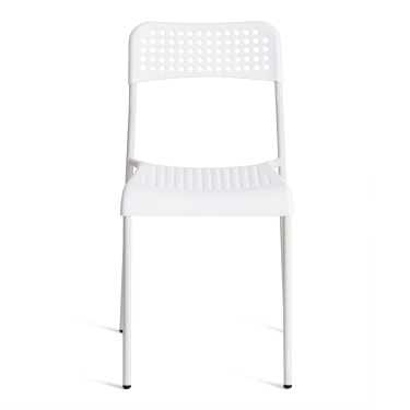 Стул Tetchair ADDE mod. C-049 металл/пластик, 39 х 49 х 78 см, White белый