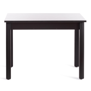 Стол Tetchair TURIA ЛДСП/HPL/МДФ, 100 х 70+40 х 75 см, Дуб морёный/чёрный