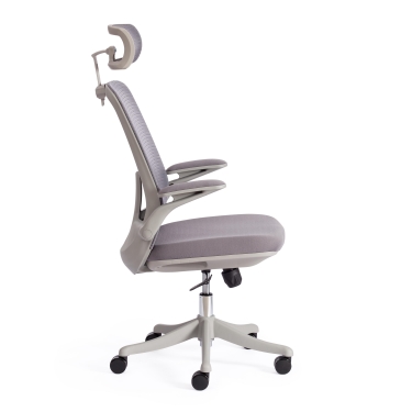 Кресло офисное Tetchair MESH-10HR ткань, серый