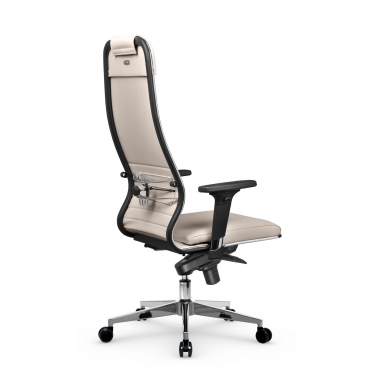 Кресло руководителя Метта Metta L 1m 38К2/2D Infinity Easy Clean MPES Комплект 3 Светло-бежевое