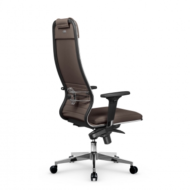 Кресло руководителя Метта Metta L 1m 38К2/2D Infinity Easy Clean MPES Комплект 3 Светло-коричневое