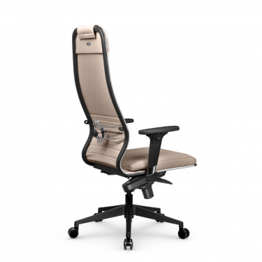 Кресло руководителя Метта Metta L 1m 38К2/2D Infinity Easy Clean MPES Комплект 4 Темно-бежевое