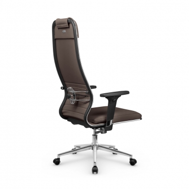 Кресло руководителя Метта Metta L 1m 38К2/2D Infinity Easy Clean MPES Комплект 10 Темно-коричневое