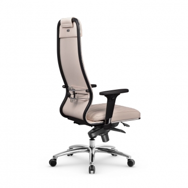 Кресло руководителя Метта Мetta L 1m 40M/2D Infinity Easy Clean MPES Комплект 1 Светло-бежевое