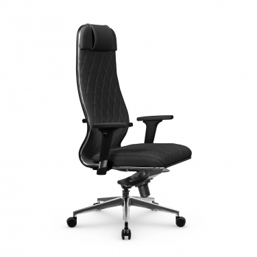 Кресло руководителя Метта Мetta L 1m 40M/2D Infinity Easy Clean MPES Комплект 2 Черное