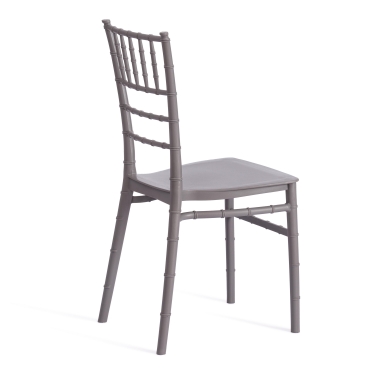 Стул Tetchair CHAVARI mod. 101 пластик, 40 х 49 х 88 см, Grey Cерый 09