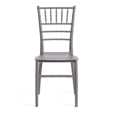 Стул Tetchair CHAVARI mod. 101 пластик, 40 х 49 х 88 см, Grey Cерый 09
