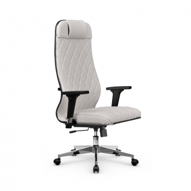Кресло руководителя Метта Мetta L 1m 40M/2D Infinity Easy Clean MPES Комплект 5 Белое