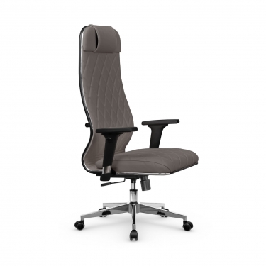 Кресло руководителя Метта Мetta L 1m 40M/2D Infinity Easy Clean MPES Комплект 5 Серое