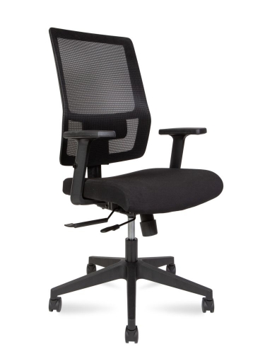 Кресло офисное Норден TECHO P039A-M02-05 Черный