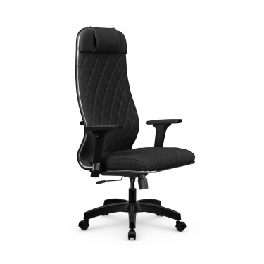Кресло руководителя Метта Мetta L 1m 40M/2D Infinity Easy Clean MPES Комплект 6 Черное