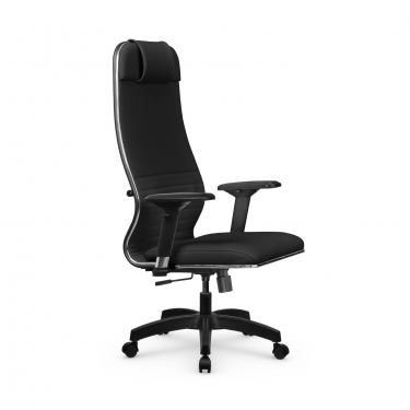 Кресло руководителя Метта Мetta L 1m 38K2/4D Infinity Easy Clean MPES Комплект 6 Черное