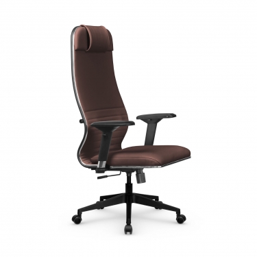 Кресло руководителя Метта Мetta L 1m 38K2/4D Infinity Easy Clean MPES Комплект 8 Темно-коричневое