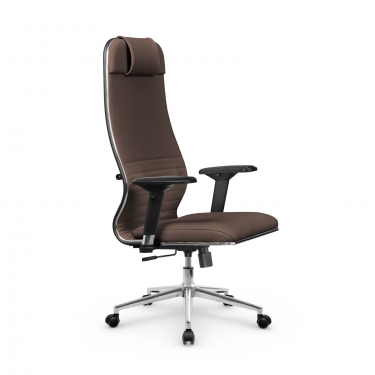 Кресло руководителя Метта Мetta L 1m 38K2/4D Infinity Easy Clean MPES Комплект 9 Светло-коричневое
