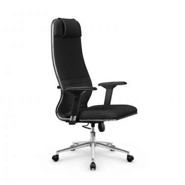 Кресло руководителя Метта Мetta L 1m 38K2/4D Infinity Easy Clean MPES Комплект 10 Черное