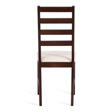 Стул Tetchair ROSARIO Многослойная фанера, 39 х 39 х 99 см, Cappuchino, ткань бежевая 81/10