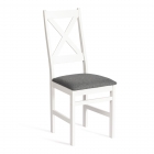 Стул Tetchair CROSSMAN Многослойная фанера, 1004140, white, ткань темно-серая 150 разобранный