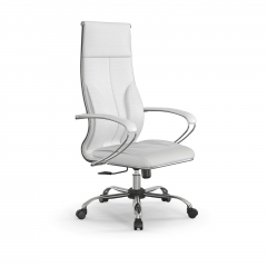 Кресло руководителя Метта Мetta L 1m 46/K Infinity Easy Clean MPES Комплект 7 Белое