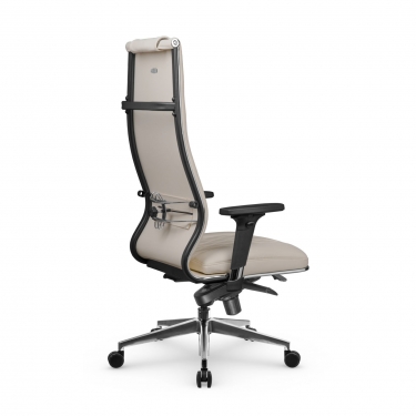 Кресло руководителя Метта Мetta L 1m 50M/2D Infinity Easy Clean MPES Комплект 2 Светло-бежевое