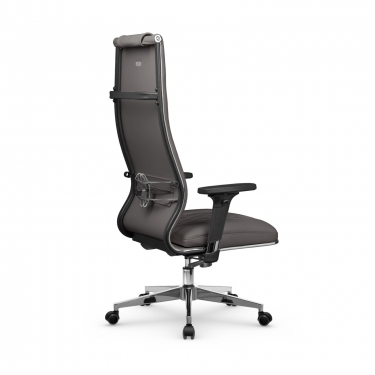 Кресло руководителя Метта Мetta L 1m 50M/2D Infinity Easy Clean MPES Комплект 3 Серое