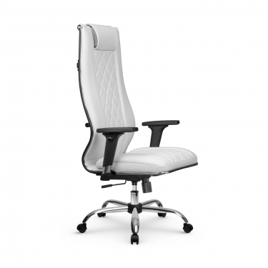 Кресло руководителя Метта Мetta L 1m 50M/2D Infinity Easy Clean MPES Комплект 5 Белое
