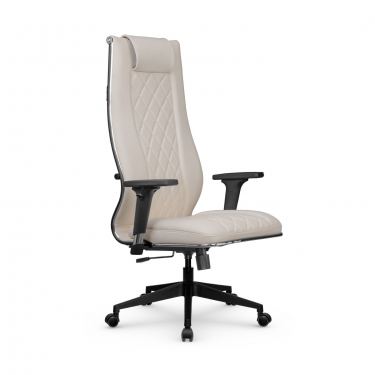 Кресло руководителя Метта Мetta L 1m 50M/2D Infinity Easy Clean MPES Комплект 6 Светло-бежевое