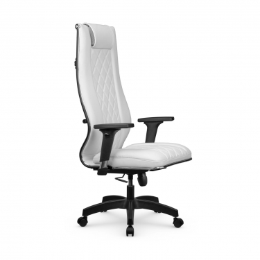 Кресло руководителя Метта Мetta L 1m 50M/2D Infinity Easy Clean MPES Комплект 8 Белое